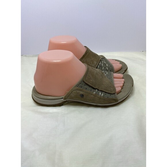 Merrell Lilyfern Slides Womens 8 Sport Sandals Leather Outdoor Slip On J89096 - Picture 2 of 6